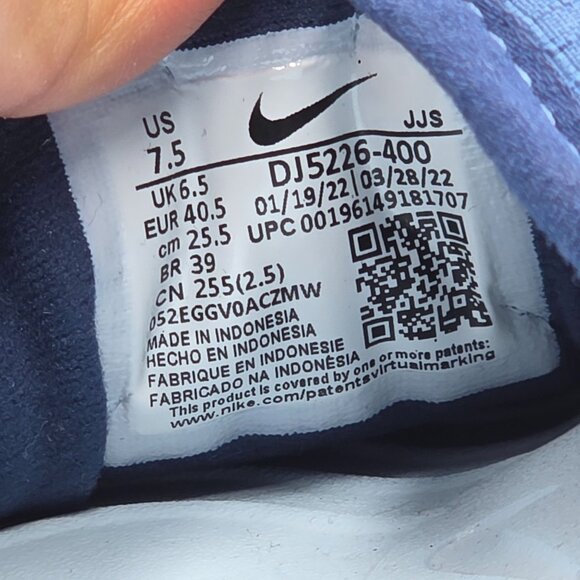 Nike Offline 3.0 Mens Size 7.5 Mystic Navy Blue Sandals Summer Walk DJ5226-400 main image 13